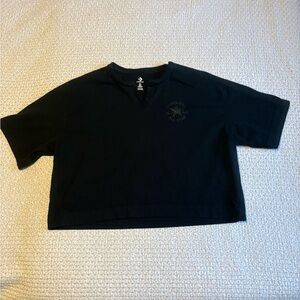 Converse Chuck Taylor Logo Crop T-shirt